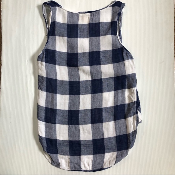 Anthropologie Cloth & Stone Buffalo Plaid Tank Top S - Picture 6 of 11